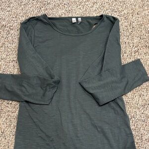 Zella Green Long Sleeve Top
